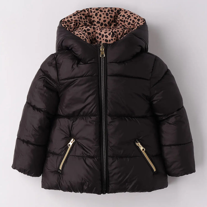 Black side of the iDo reversible jacket.