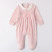 iDo pink velvet babygrow - 4a238.