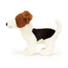 Side view of the Jellycat albert jack russell.