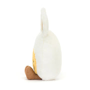 Side view of the Jellycat amuseables bunny egg.