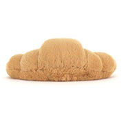 Rear view of the Jellycat amuseables croissant.