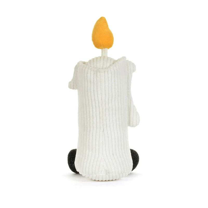 Back of the Jellycat amuseables flickerty candle.