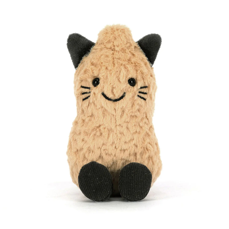 Closer look at the Jellycat amuseables peanut cat.