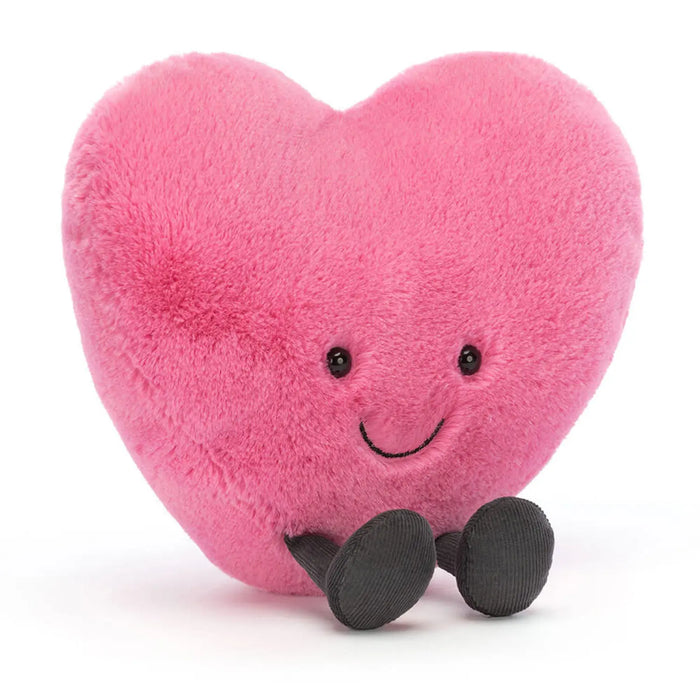 Jellycat amuseables pink heart - a3ph.