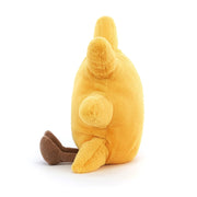 Side view of the Jellycat amuseables sun.