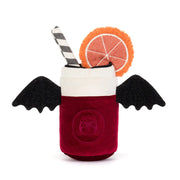 Back of the Jellycat amuseables vampopo drink.