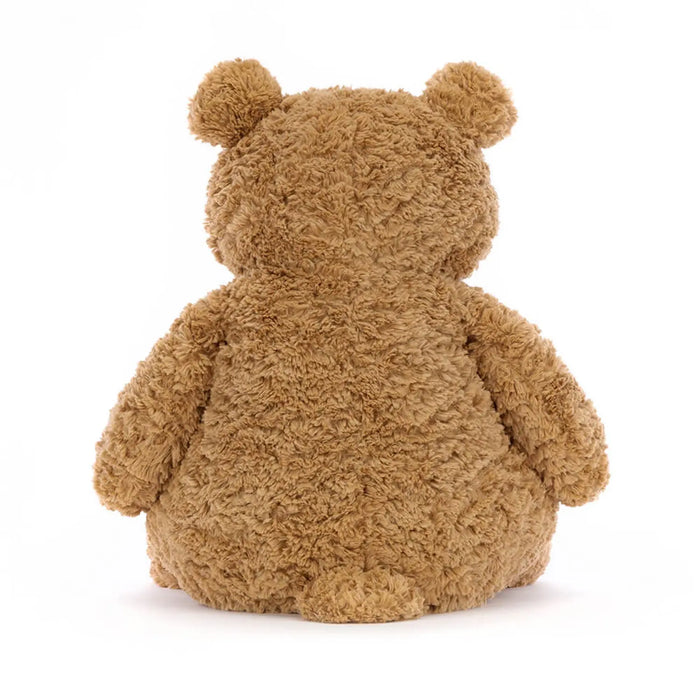 Back of the Jellycat bartholomew bear.