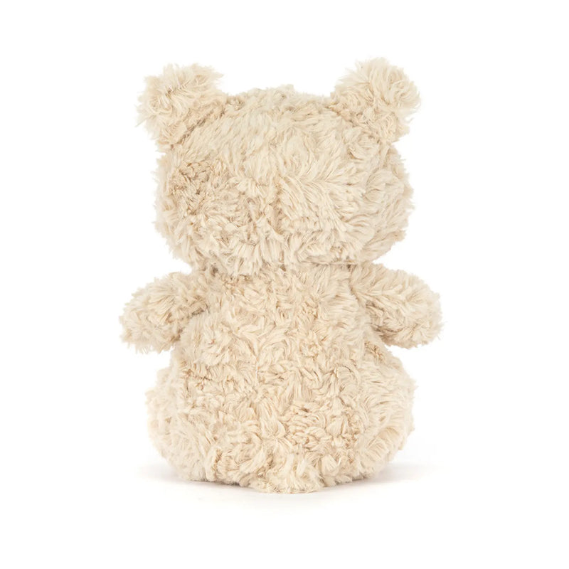Back of the Jellycat bartholomew bear junior.