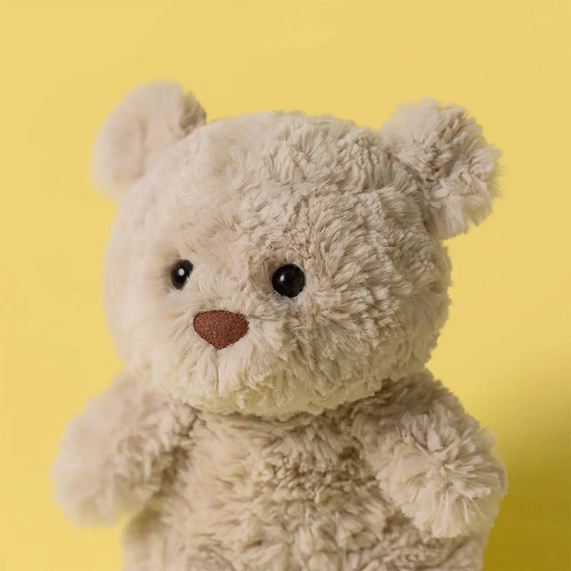 Closer look at the Jellycat bartholomew bear junior.
