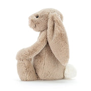 Back of the Jellycat bashful bunny.