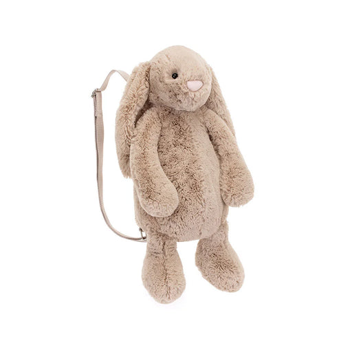 Jellycat beige bashful bunny backpack - bas4bbp.