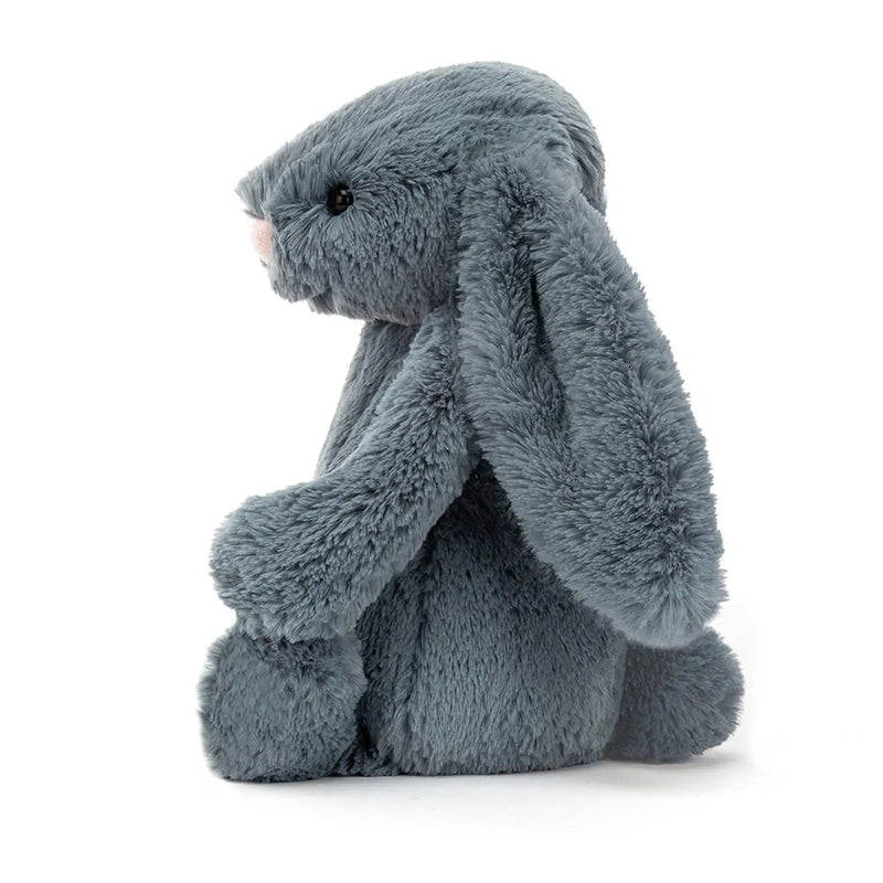 Side view of the Jellycat bashful bunny.