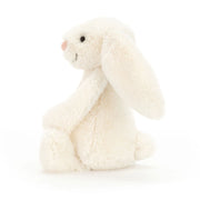 Side view of the Jellycat bashful bunny.