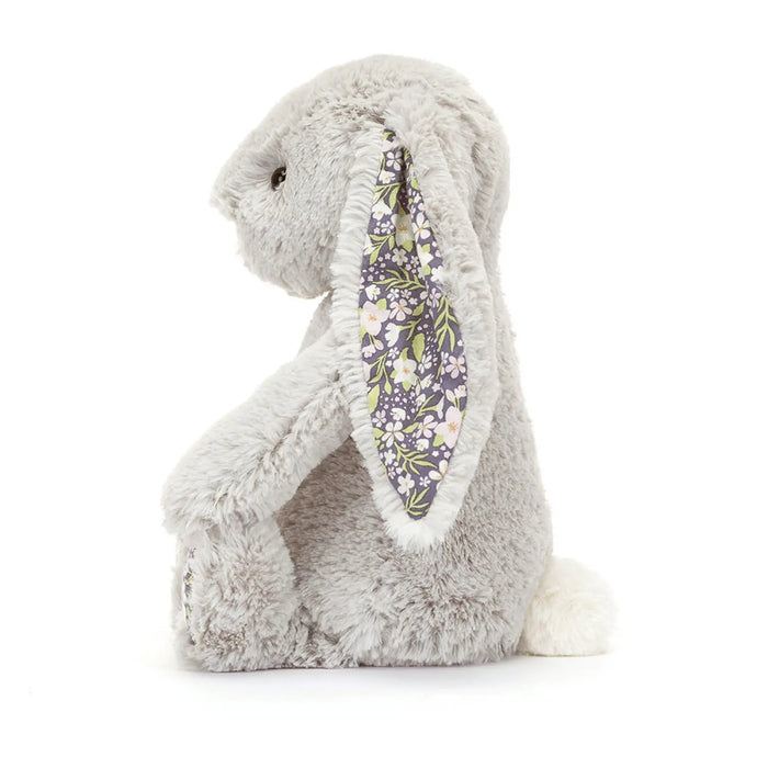 Side view of the Jellycat blossom bunny.