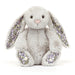 Closer look at the Jellycat blossom bunny.