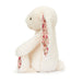 Side view of the Jellycat blossom bunny.