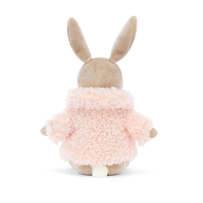 Back of the Jellycat comfy coat bunny.