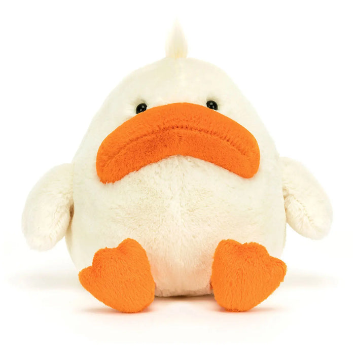 Closer look at the Jellycat delia duck.