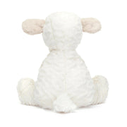 Back of the Jellycat fuddlewuddle lamb.