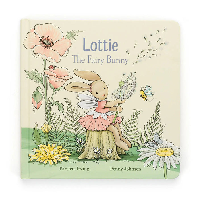 Jellycat lottie fairy bunny book - bk4lotbf.