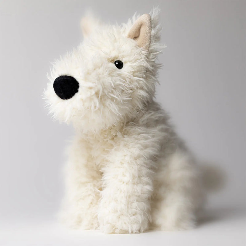 Closer look at the Jellycat munro scottie dog.