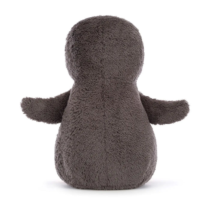 Back of the Jellycat peanut penguin.