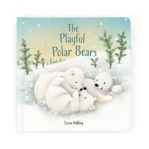 Jellycat playful polar bears book - bk4ppb.