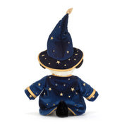 Back of the Jellycat rufferty puppy wizard.