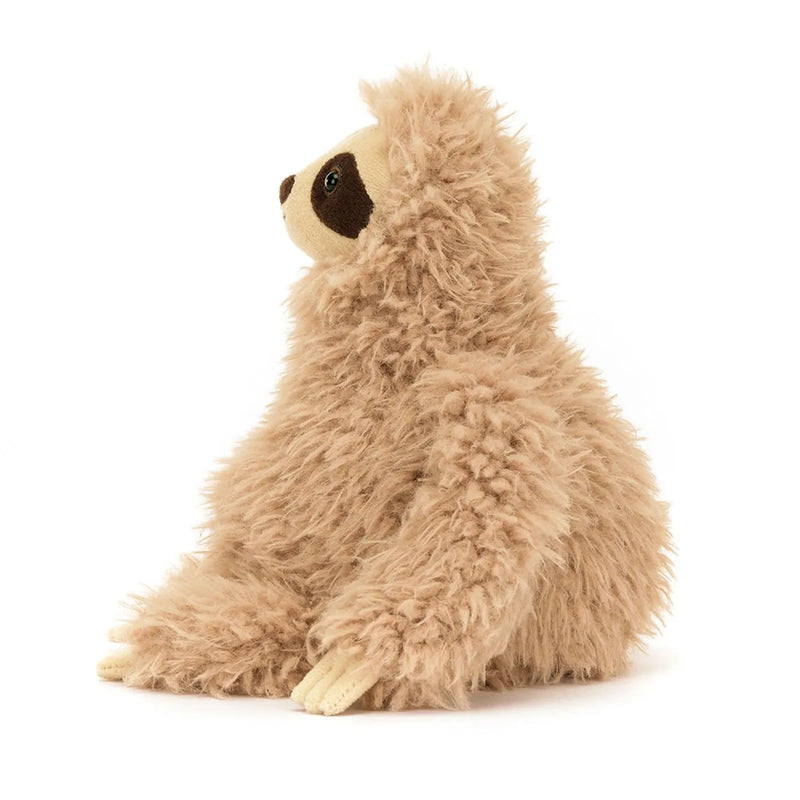 Side view of the Jellycat selma sloth.