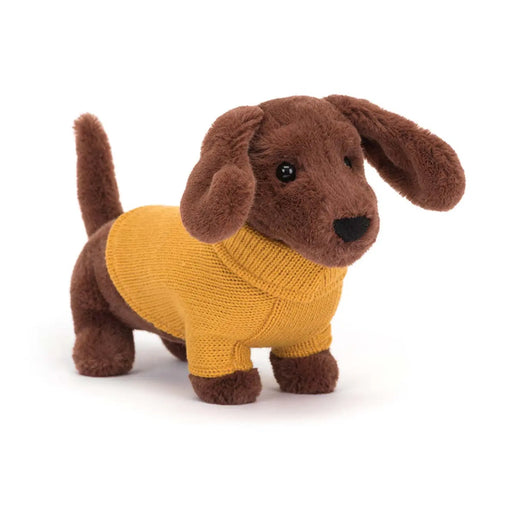 Jellycat sweater sausage dog - s3sdy.