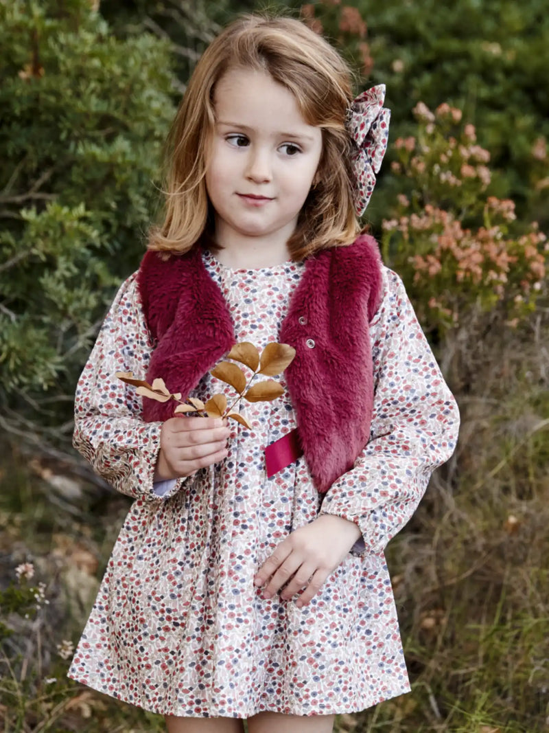 Juliana baby girl's faux fur gilet - 26708.