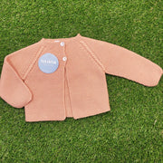 Juliana salmon knitted cardigan - 26208.