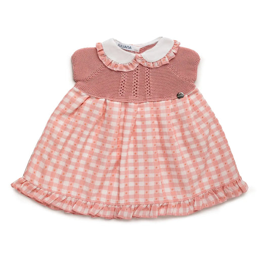 Juliana baby girl's knitted dress - 25118.