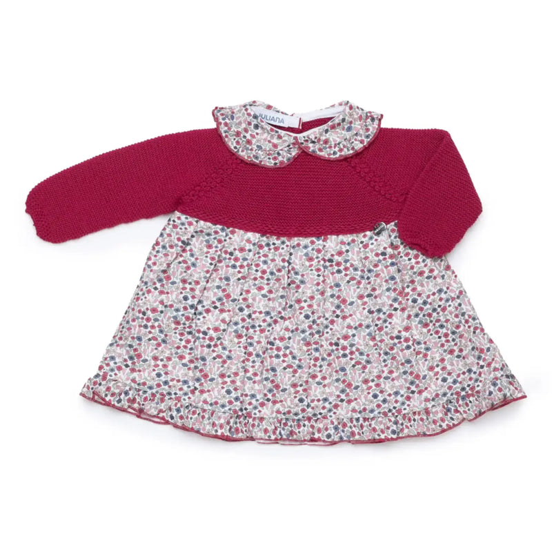 Juliana baby girl's knitted dress - 26649.