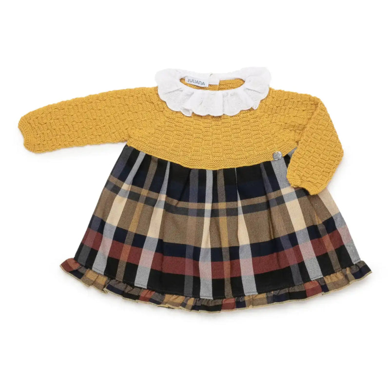 Juliana baby girl's knitted dress - 26654.