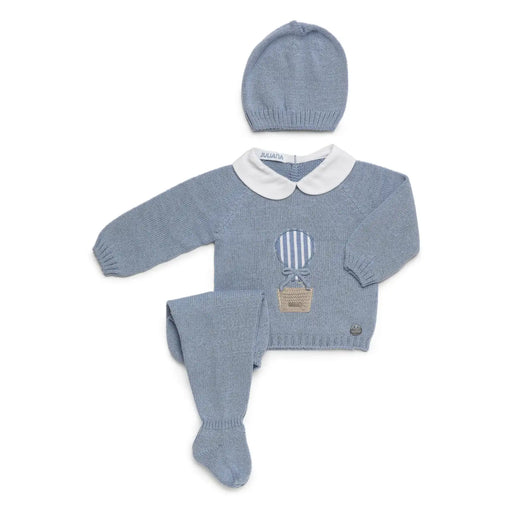 Juliana baby boy's knitted leg warmer set - 26036.
