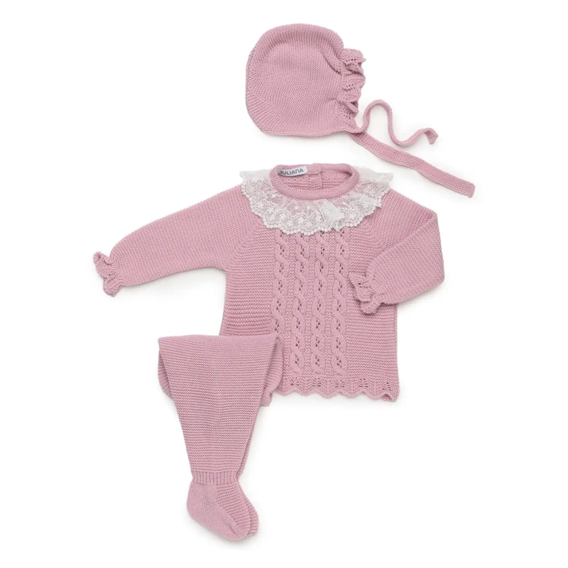 Juliana baby girl's leg warmer set - 26542.