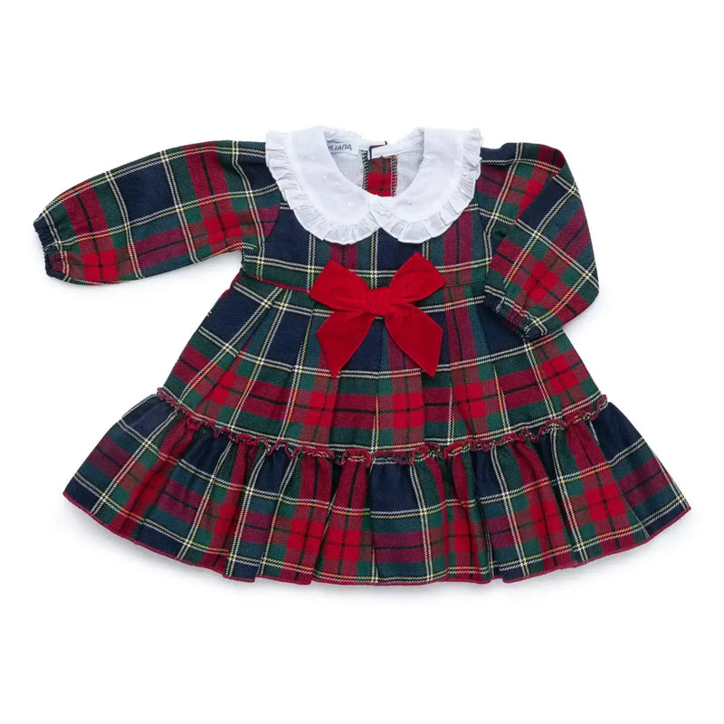 Juliana baby girl's plaid dress - 26668.
