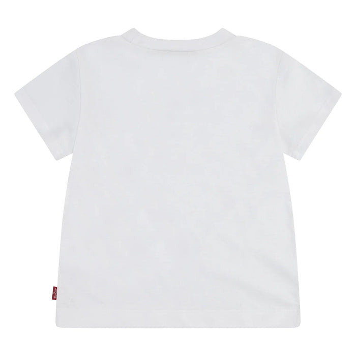 Back view of the Levi's batwing logo t-shirt.