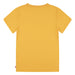 Back of the Levi's yellow batwing t-shirt.