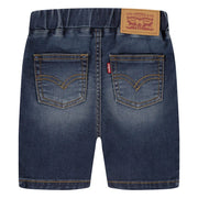 Back of the Levi's denim shorts.