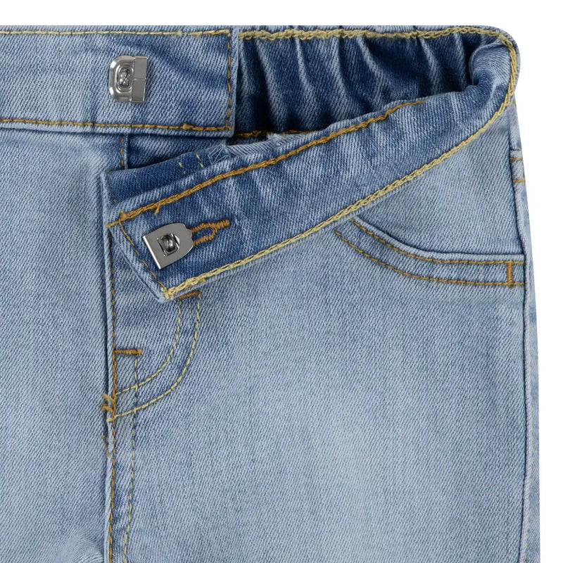 Levi's denim shorts with comfy elasticated waistband.