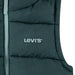Closer view of the Levi's gilet.