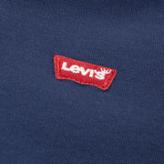 Levi's navy hoodie with mini batwing logo.