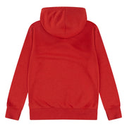 Back of the Levi's red hoodie.