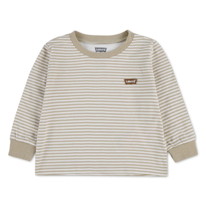 Levi's baby boy's long sleeve striped t-shirt - er739.
