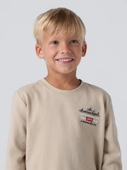 Closer view of the Levi's long sleeve t-shirt.