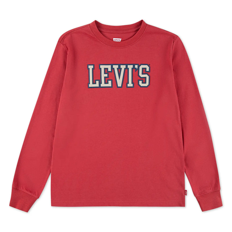 Levi's boy's long sleeve varsity t-shirt - en713.