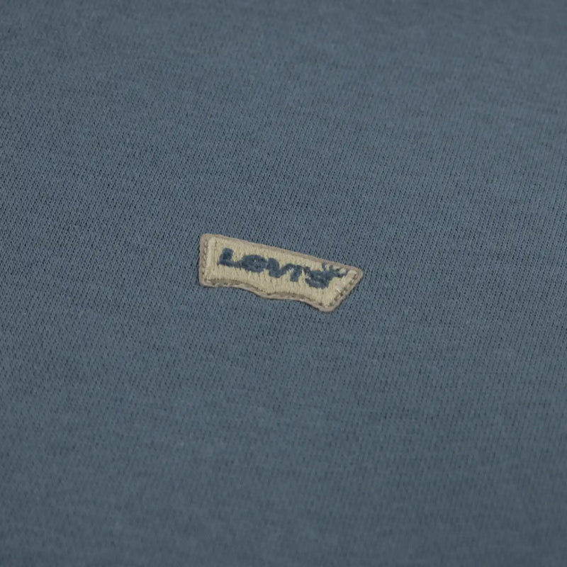 Closer look at the Levi's mini logo hoodie.