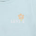 Closer look at the Levi's ocean beach t-shirt.
